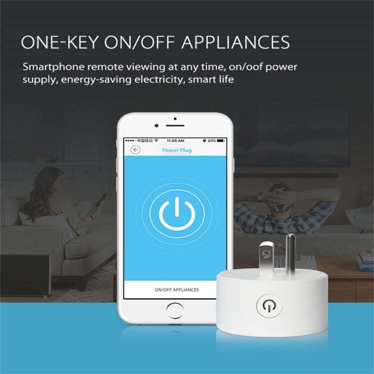 NEO NAS-WR06W WiFi US Smart Power Plug,with Remote Control Appliance Power ON/OFF via App & Timin...