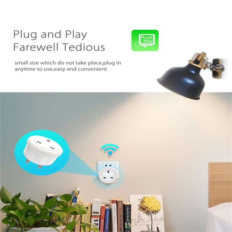 NEO NAS-WR03W WiFi UK Smart Power Plug,with Remote Control Appliance Power ON/OFF via App & Timin...