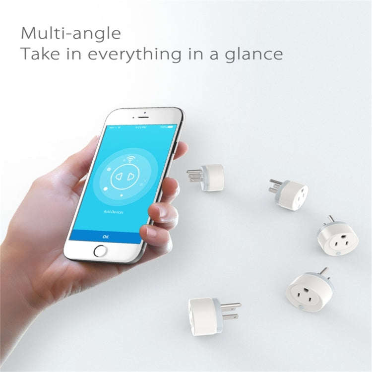 NEO NAS-WR02W WiFi US Smart Power Plug,with Remote Control Appliance Power ON/OFF via App & Timin...