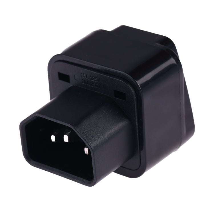 Portable Universal Socket to C14 Male Plug UPS PDU APC Computer Server Power Adapter Travel Charg...