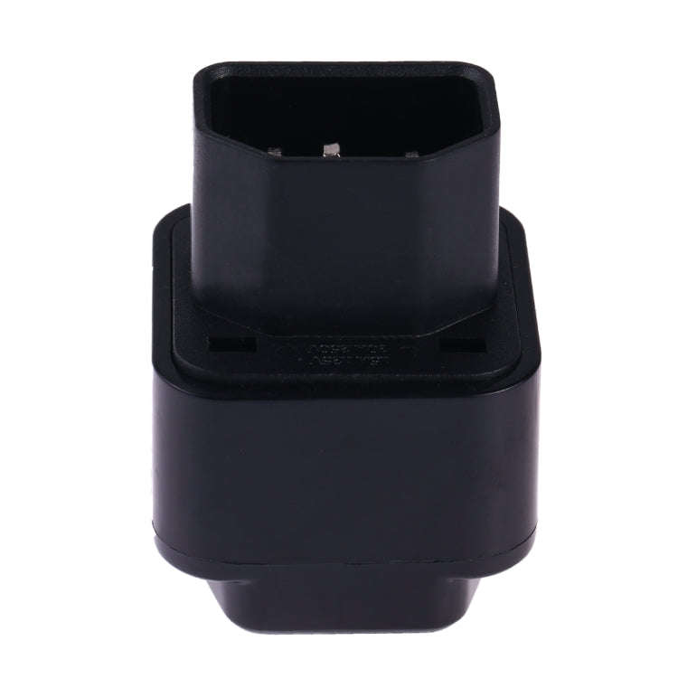 Portable Universal Socket to C14 Male Plug UPS PDU APC Computer Server Power Adapter Travel Charg...