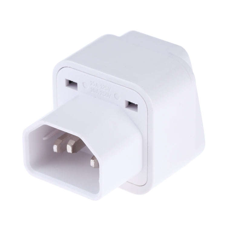 Portable Universal Socket to C14 Male Plug UPS PDU APC Computer Server Power Adapter Travel Charg...