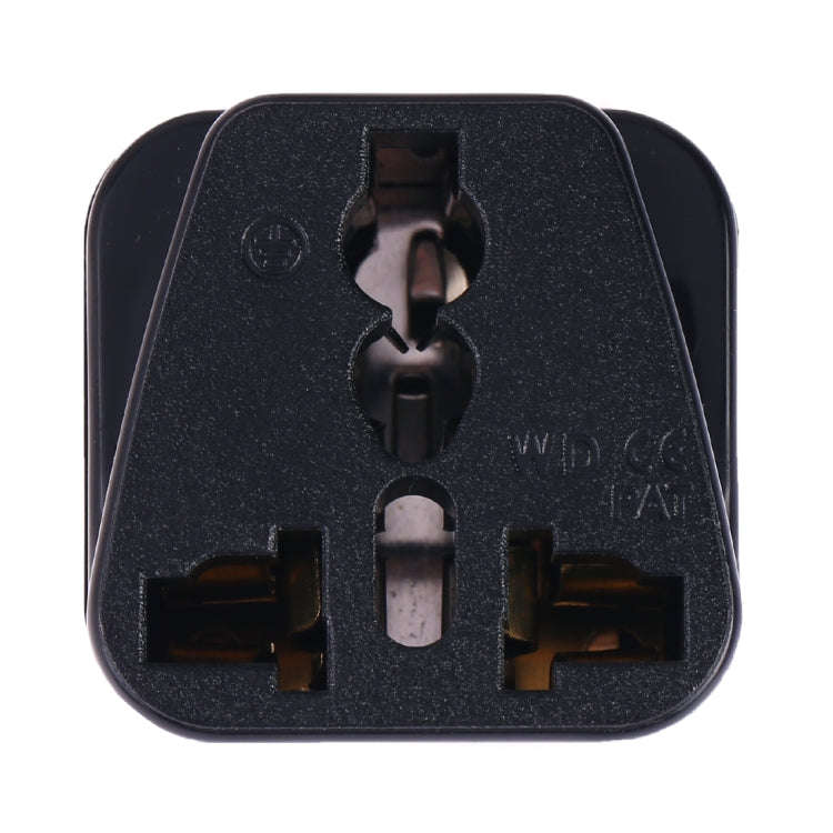 Portable Universal Socket to (Small) South Africa Plug Power Adapter Travel Charger (Black)