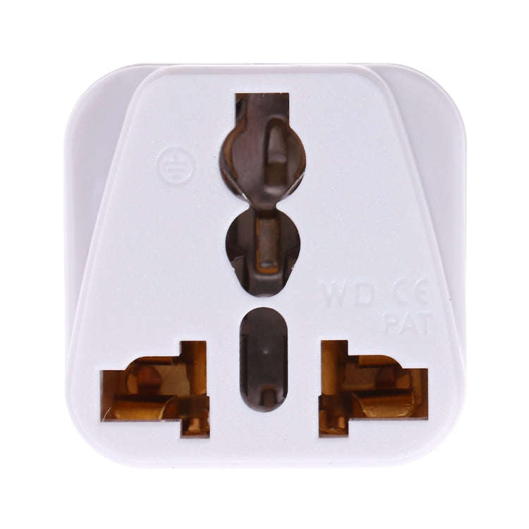 Portable Universal Socket to (Small) South Africa Plug Power Adapter Travel Charger (White)