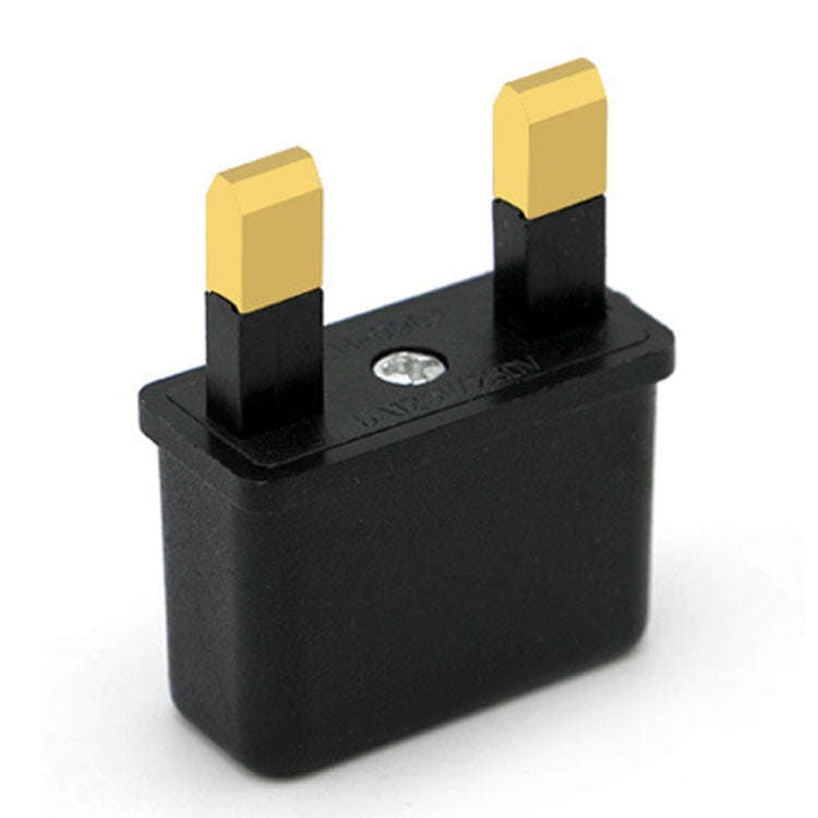 100 PCS UK Plug to US/EU Plug Adapter Power Socket Travel Converter
