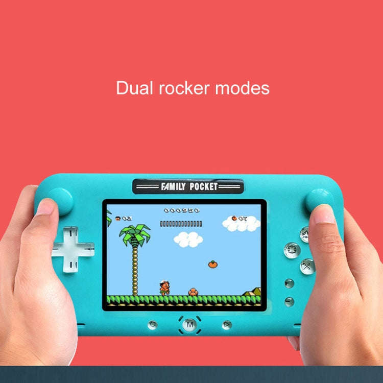 RS-52FC PSP 4.0 inch Pocket Console Handheld Game Player, Support 208 NES Classical Games (Blue)