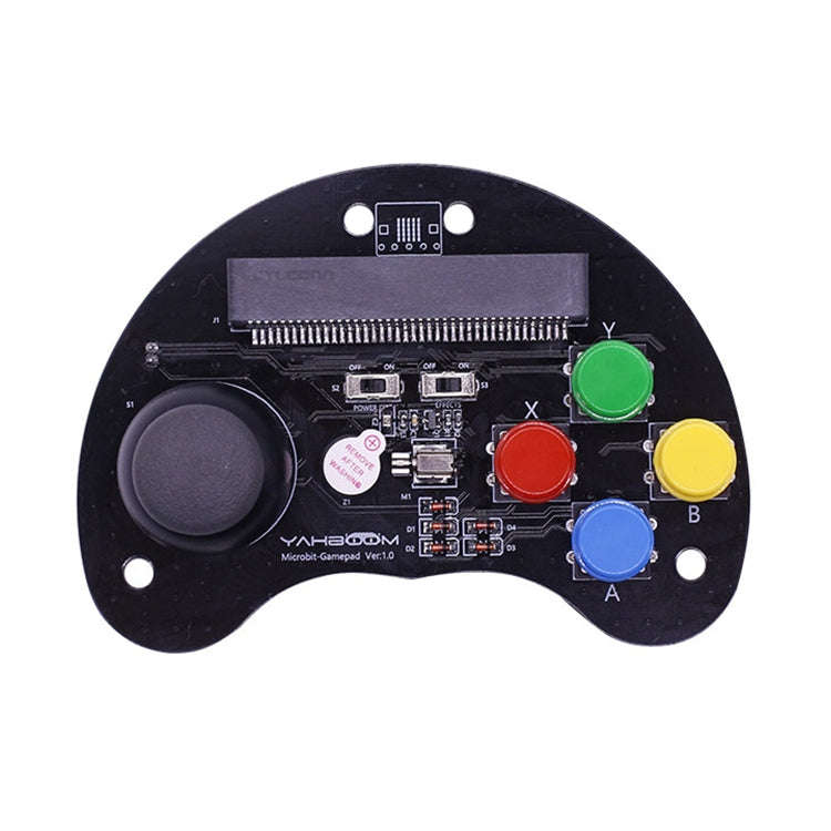 Yahboom Microbit  Basic Game Handle Board, Compatible with Micro:bit V2/1.5 Board, without Micro:...