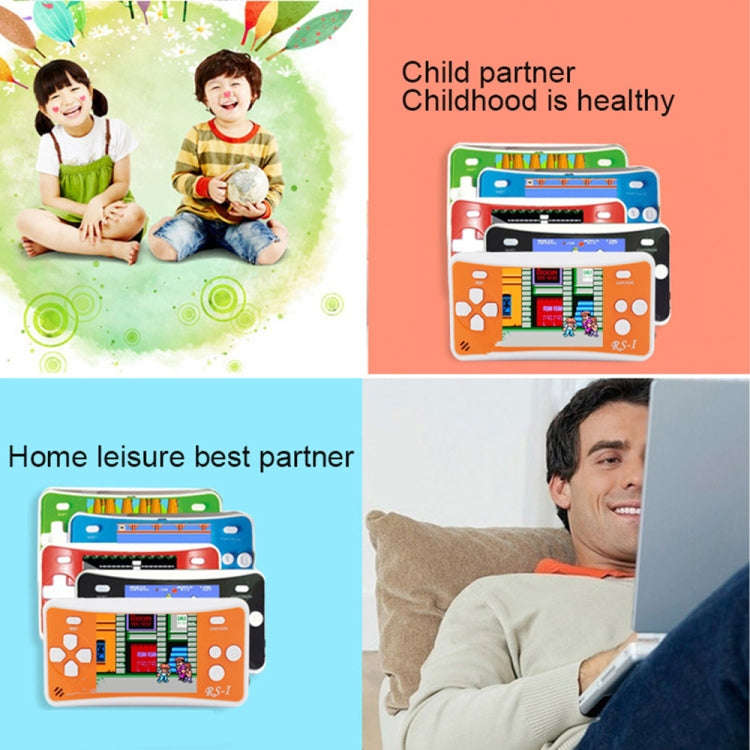 RS-1 Retro Portable Handheld Game Console, 2.5 inch 8 Bits True Color LCD, Built-in 152 Kinds Gam...