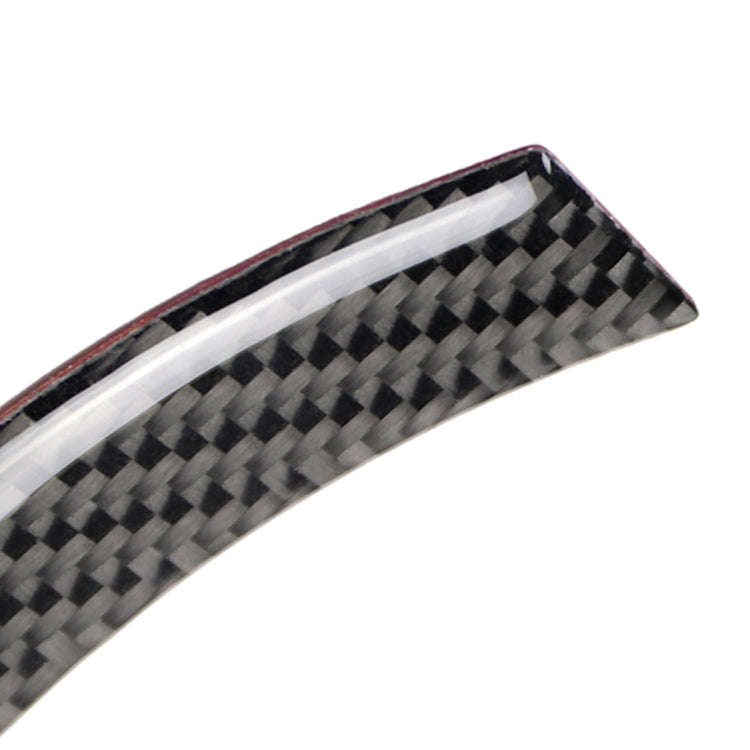 2 PCS Car F Chassis Navigation Panel Carbon Fiber Decorative Sticker for BMW Mini Cooper Countrym...