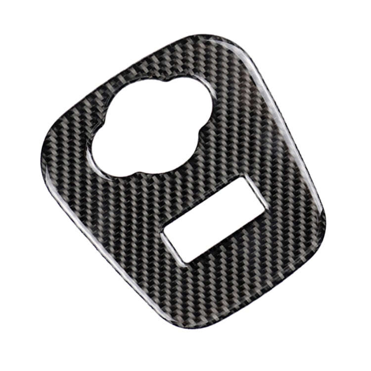 Car F Chassis Cigarette Lighter Cover Panel Carbon Fiber Decorative Sticker for BMW Mini Cooper F...
