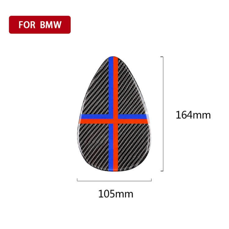 Red Blue Color Car F Chassis Instrumentation Console Panel Carbon Fiber Decorative Sticker for BM...
