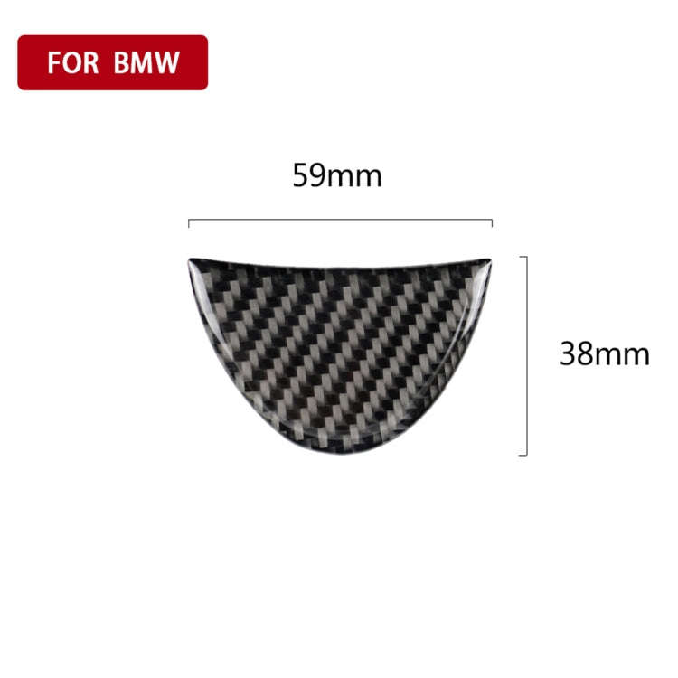 Car Steering Wheel Carbon Fiber Decorative Sticker for BMW Mini R53 / R55 / R57 / R58 / R59 / R60...