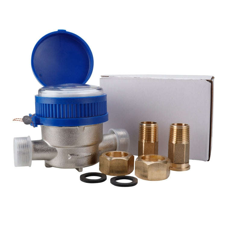 TS-S300E Household Mechanical Rotary-wing Cold Water Meter High-precision Pointer Digital Display...