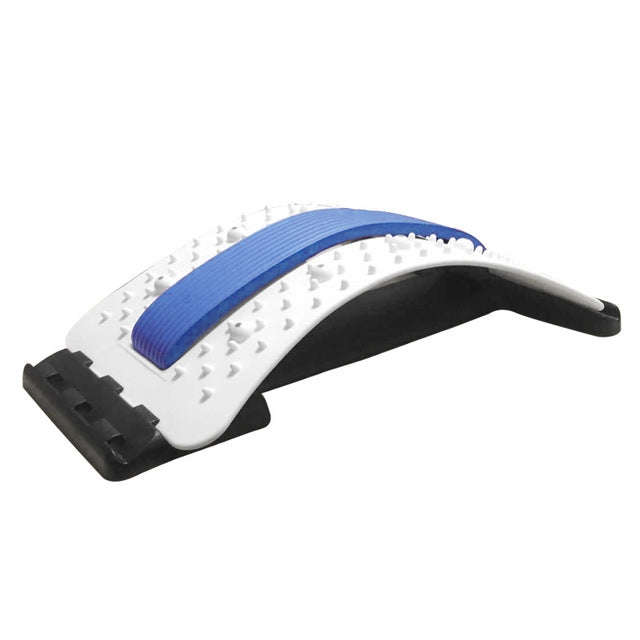 Lumbar Traction Stretching Device Posture Corrector Waist Support Spine Pain Relief Back Massage ...