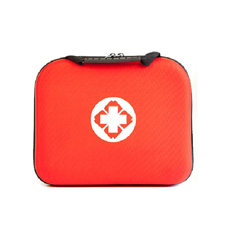 EVA Portable Car Home Outdoor Emergency Supplies Kit Survival Rescue Box(Red)