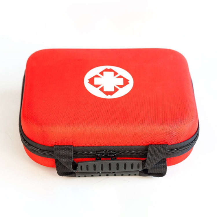 EVA Portable Car Home Outdoor Emergency Supplies Kit Survival Rescue Box(Red)