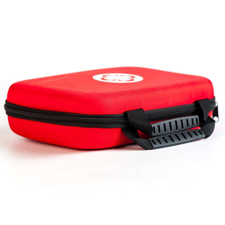 EVA Portable Car Home Outdoor Emergency Supplies Kit Survival Rescue Box(Red)