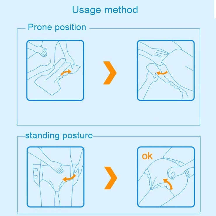 KANG YI DOCTOR Adult Diapers Cloth for Disabled Old Women and Men Disposable Nappy Incontinence, ...