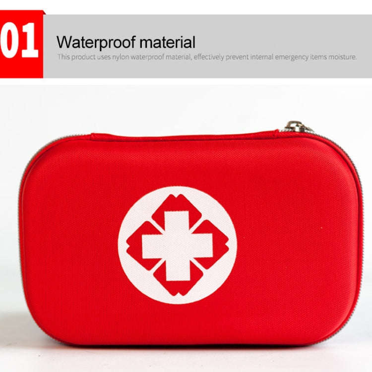 43 In 1 EVA Portable Car Home Outdoor Emergency Supplies Kit Survival Rescue Box(Blue)