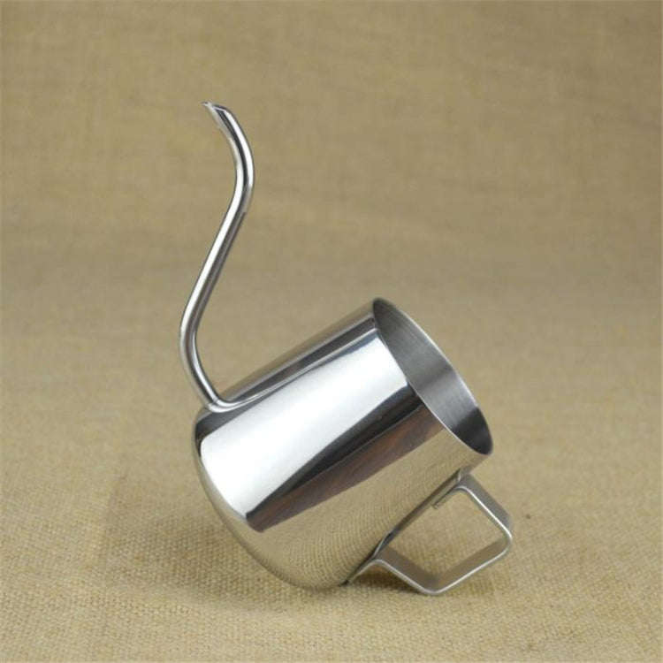 250ML Long Narrow Spout 304 Stainless Steel Hand Drip Coffee Pot with Hanging Ear