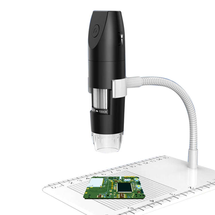 316 50-1000X Adjustable Smart Wifi USB Digital Microscope (Black)