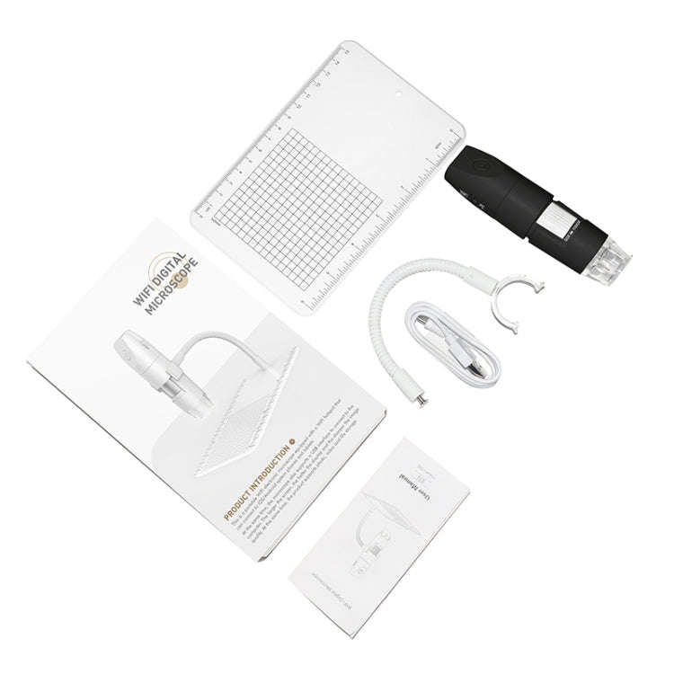 316 50-1000X Adjustable Smart Wifi USB Digital Microscope (Black)