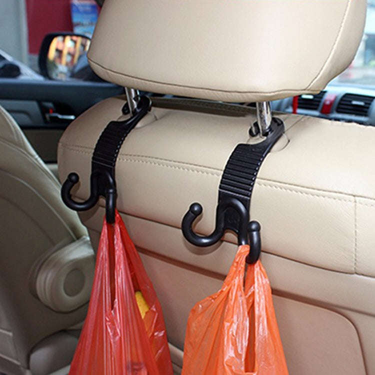 2 PCS Young Player Claw Shape Durable Car Seat Back Hook Trunk Bag Hanger Holder Auto Headrest Lu...