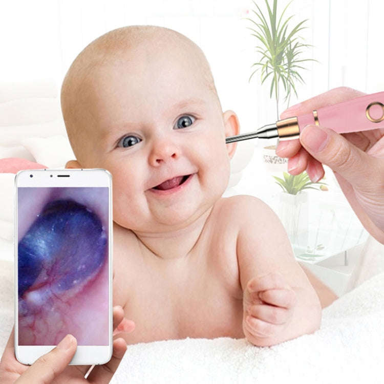 A1 WiFi Endoscope Camera 720P Ear Cleaning Wireless Safe Ear Pick Tool Visual Ear Spoon, Diameter...