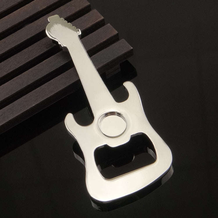 5 PCS Multi-function Guitar Bottle Opener Key Chain Car Key Pendant, Size: 8.5x3.5cm