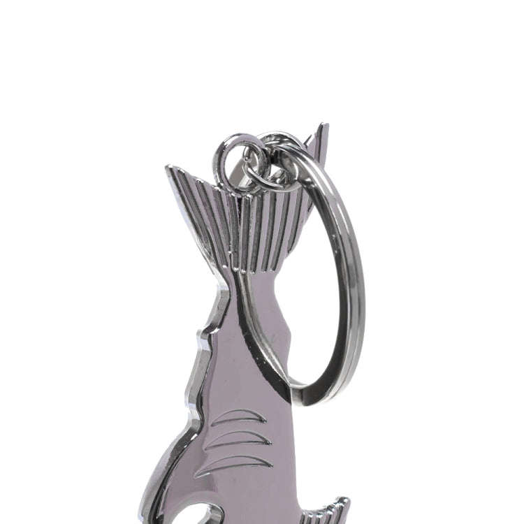 5 PCS Multi-function Shark Bottle Opener Key Chain Car Key Pendant, Size: 13.5x3cm
