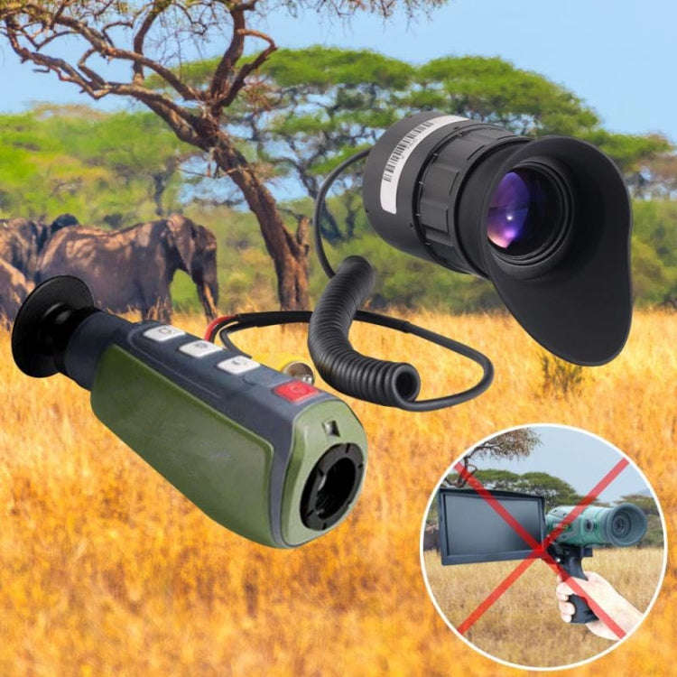 V780 Portable 0.5 inch OLED Large Screen Head-mounted HD Display, Support NTSC / PAL