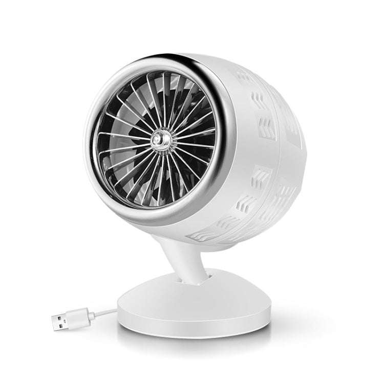 Portable Adjustable Mini USB Charging Air Convection Cycle Desktop Electric Fan Air Cooler, Suppo...