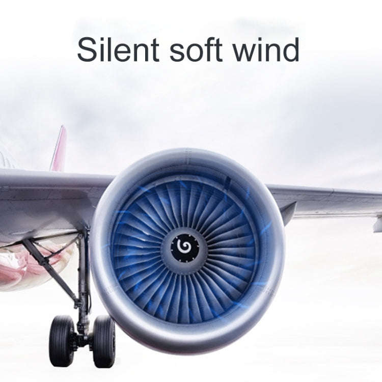 Portable Adjustable Mini USB Charging Air Convection Cycle Desktop Electric Fan Air Cooler, Suppo...