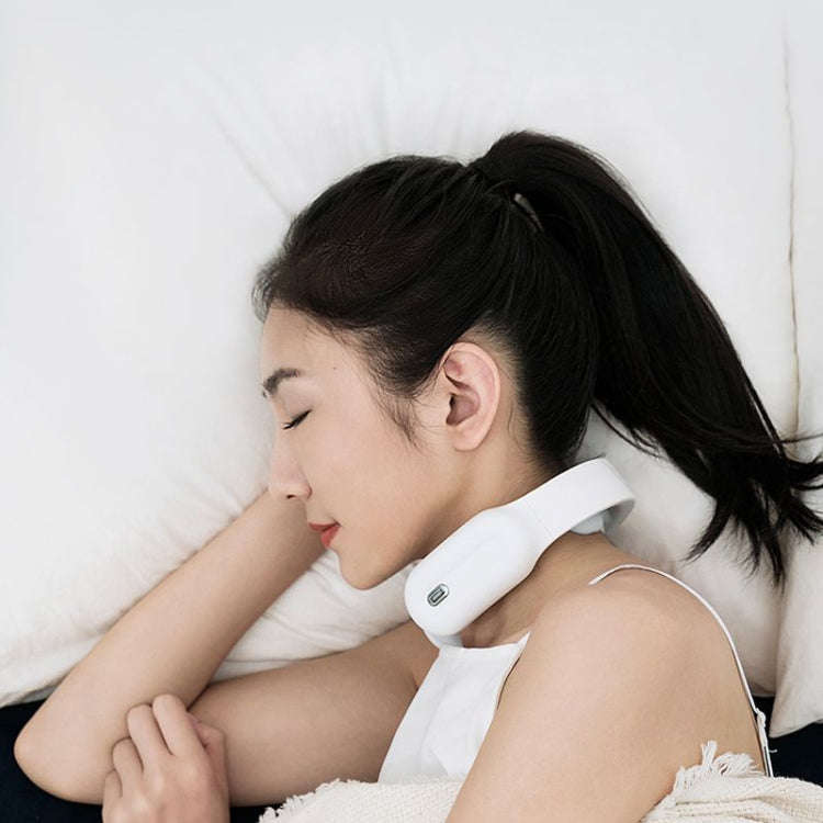 HJ001 Intelligent Mini Remote Control Electric Mini Shoulder Neck Cervical Massager (Blue)