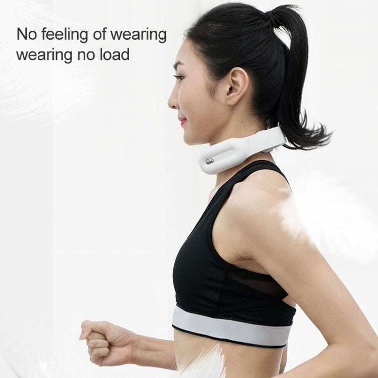 HJ001 Intelligent Mini Remote Control Electric Mini Shoulder Neck Cervical Massager (Blue)