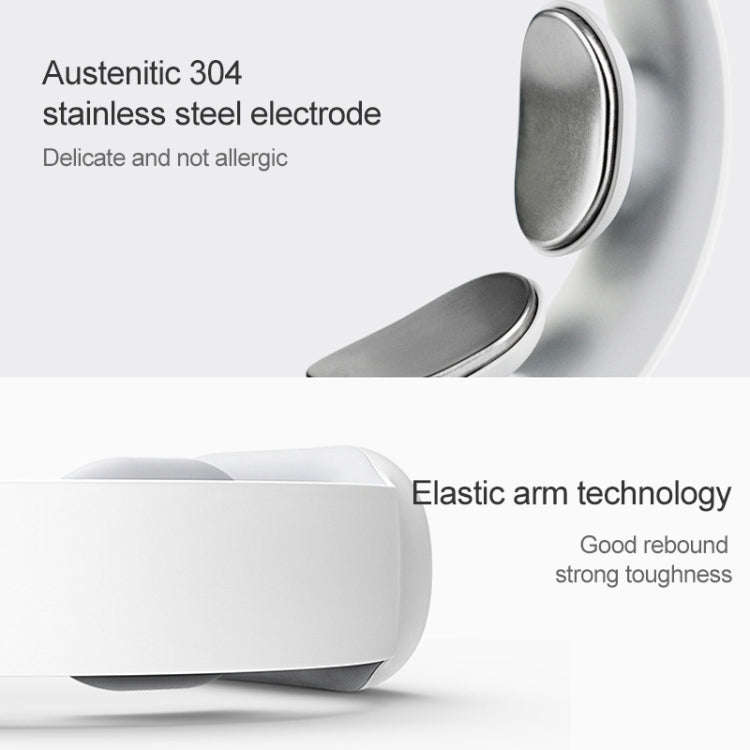 HJ001 Intelligent Mini Remote Control Electric Mini Shoulder Neck Cervical Massager (White)