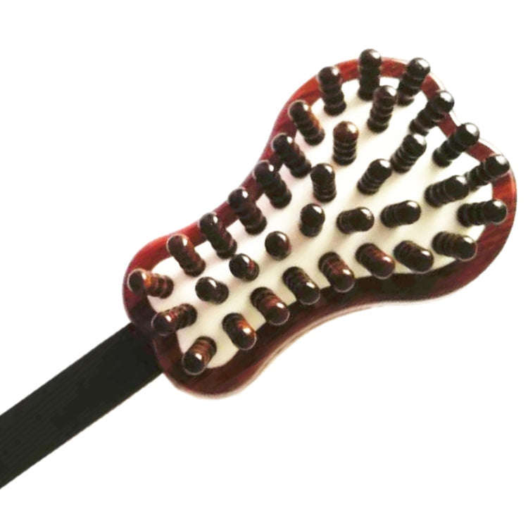 Butterfly Shape Extended Version Wooden Massage Back Hammer for The Elderly