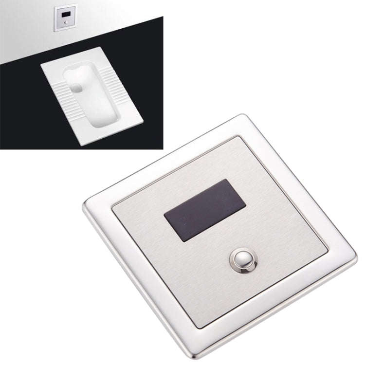 Recessed Wall in Type Flush Valve for Auto-induction Toilet, with Automatic and Manual Function D...