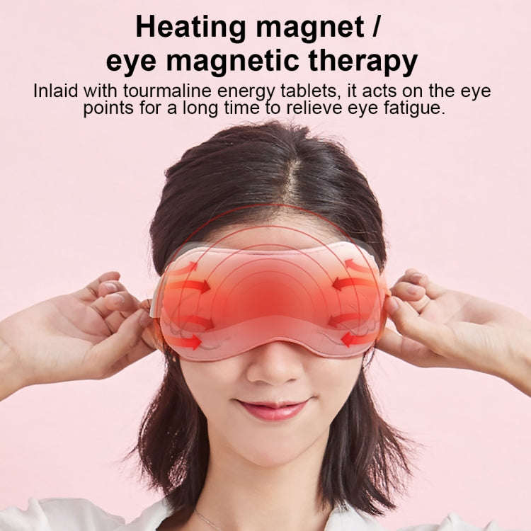K-1033 The Angel Eye Graphene USB Eye Mask(Flesh Color)