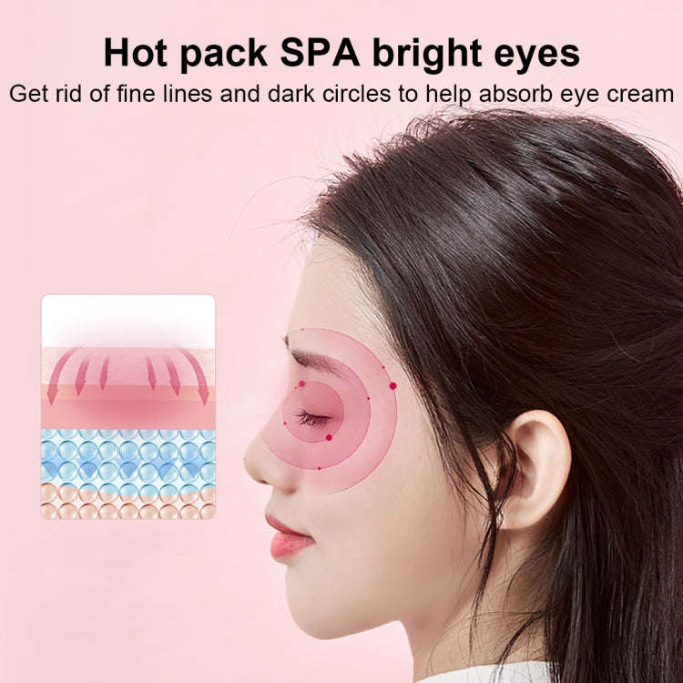 K-1033 The Angel Eye Graphene USB Eye Mask(Flesh Color)