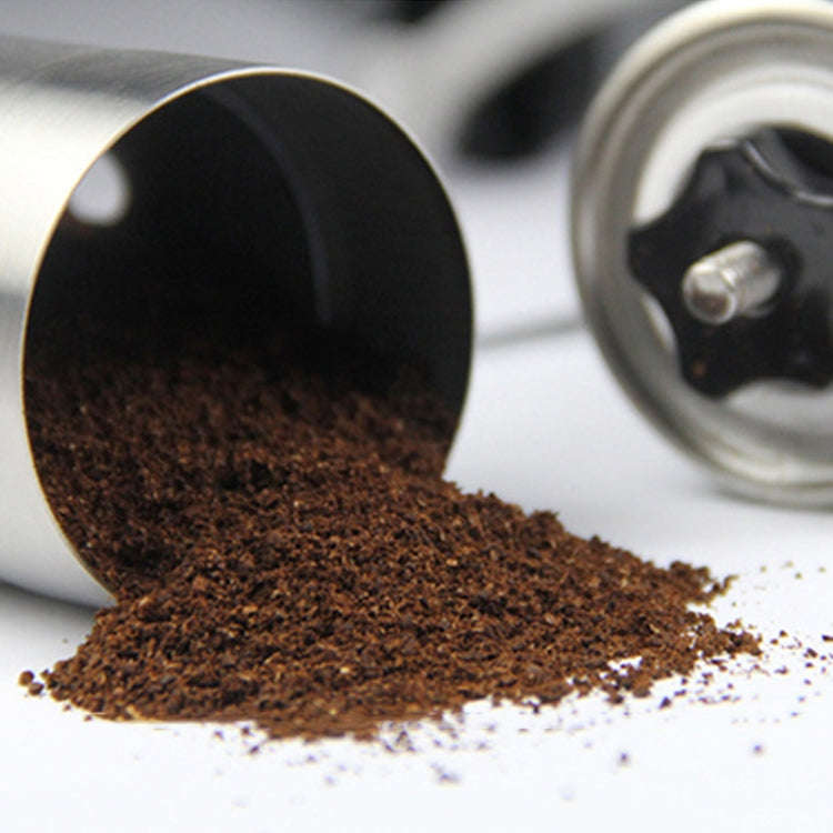 Portable Conical Burr Mill Manual Stainless Steel Bean Pepper Hand Crank Coffee Grinder, Gift Box...