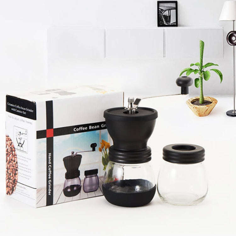 Portable Conical Burr Mill Manual Spice Herbs Hand Grinding Machine Coffee Bean Grinder with Seal...