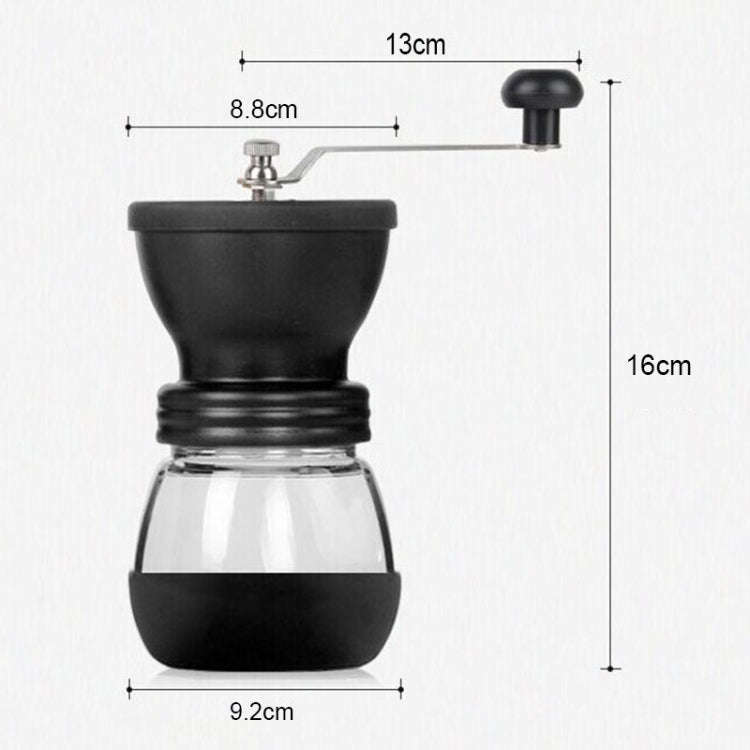 Portable Conical Burr Mill Manual Spice Herbs Hand Grinding Machine Coffee Bean Grinder with Seal...