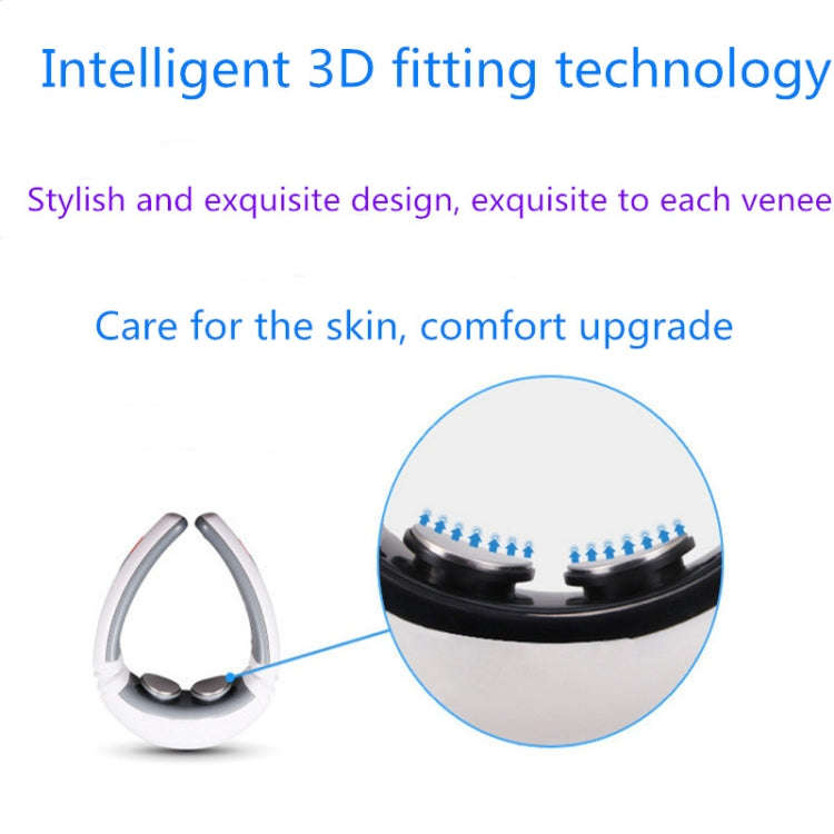 Household Electric Pulse Shock Neck Massager Intelligent Body Massager, Battery Powered (Not Incl...