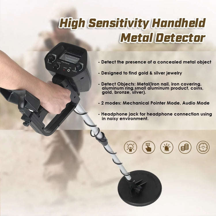 MD4030 Underground Metal Detector, Measuring Range: 1-30cm