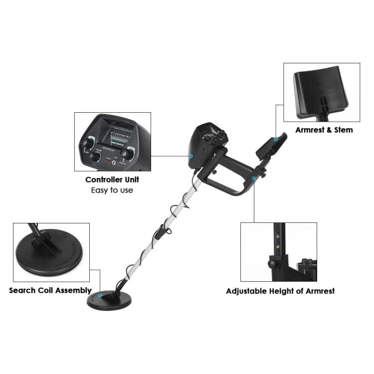 MD4030 Underground Metal Detector, Measuring Range: 1-30cm