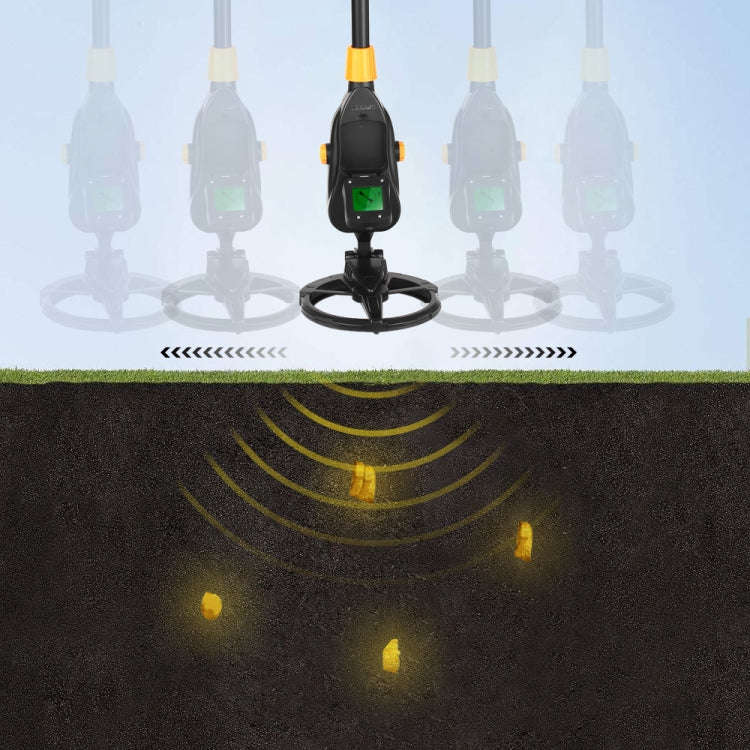 MD1008A Underground Metal Detector Children Toy Detector with LCD Screen, Measuring Range: 10cm