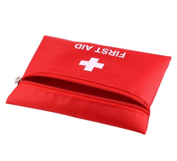 2 PCS Portable First Aid Kit with Bag, Includes Sanitizing Pads, Gauzes, Scissors,Band-aids and T...
