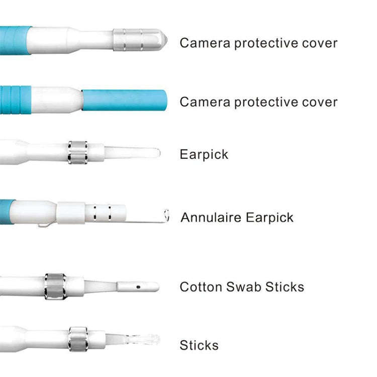 i95 3 in 1 USB Ear Scope Inspection HD 0.3MP Camera Visual Ear Spoon for OTG Android Phones & PC ...