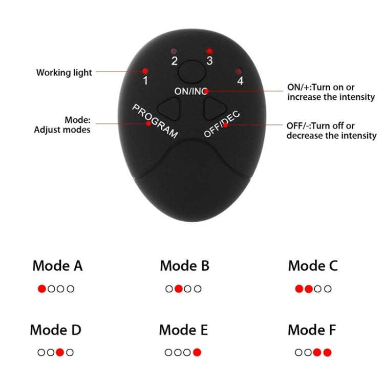 Intelligent Multi-function Hip Massager Hip Trainer, Buttock Sticker